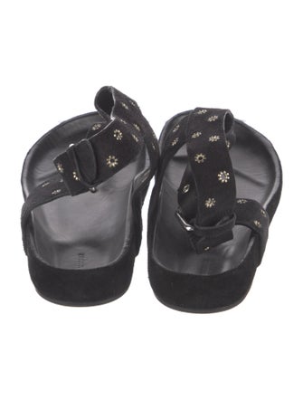 Isabel Marant Suede Gladiator Sandals