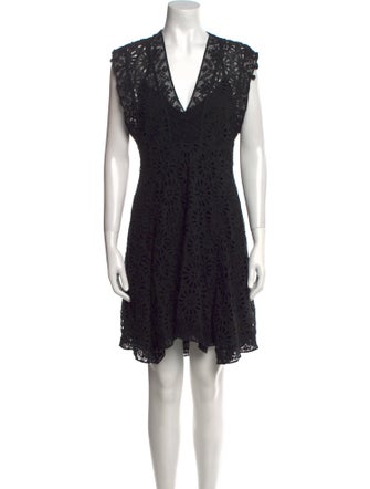 Isabel Marant Lace Pattern Mini Dress