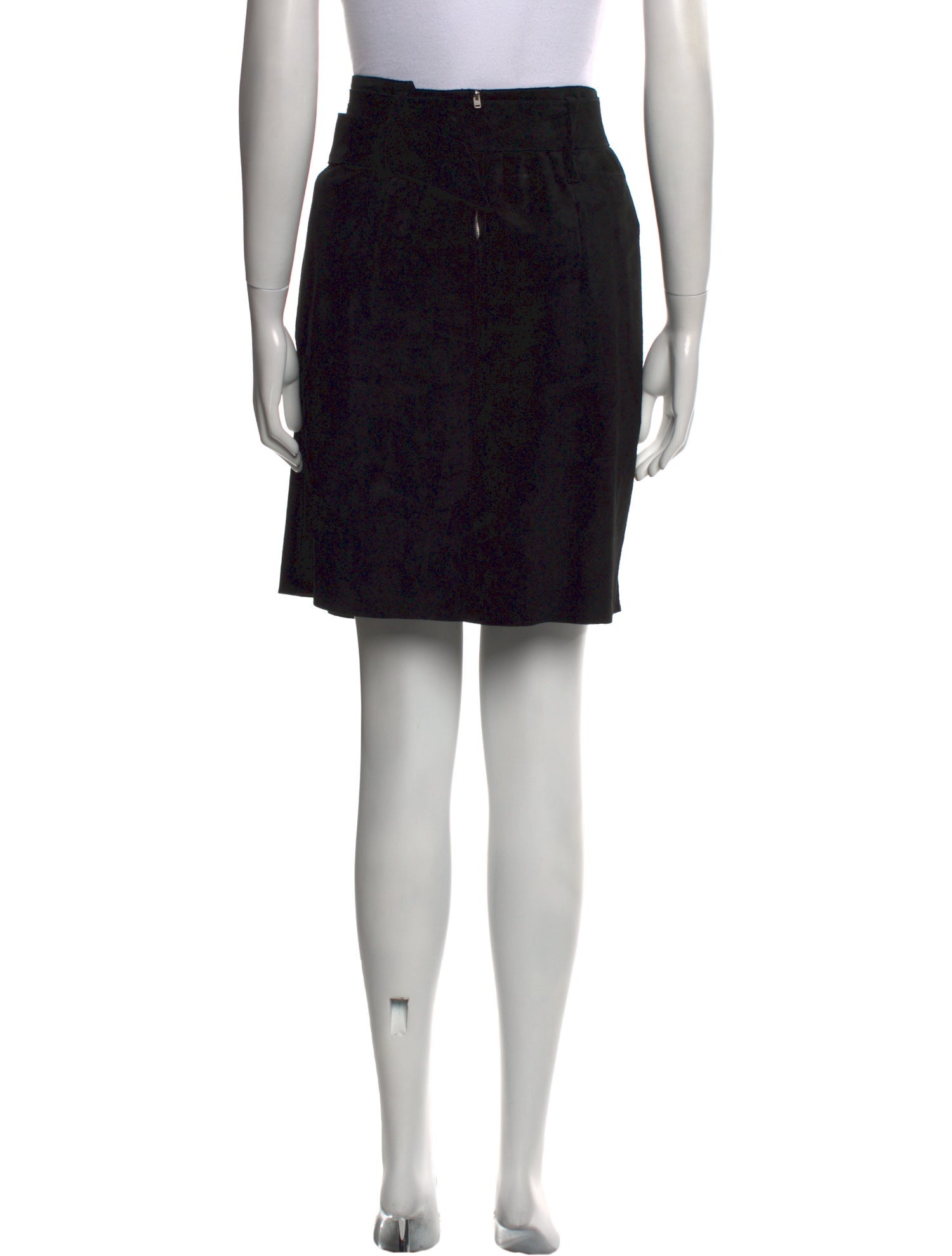 Isabel Marant Leather Knee-Length Skirt