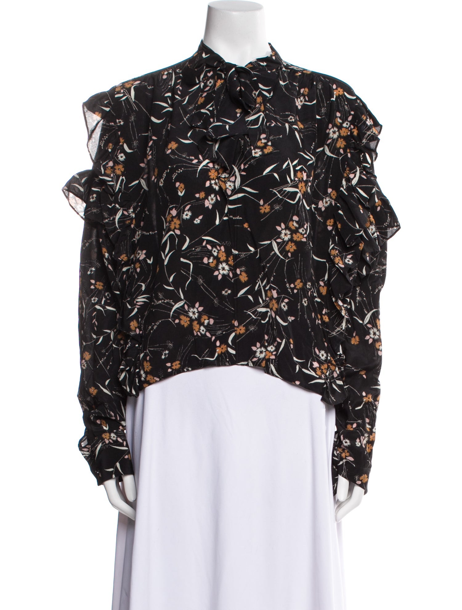 Isabel Marant Silk Printed Blouse