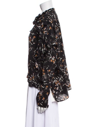 Isabel Marant Silk Printed Blouse