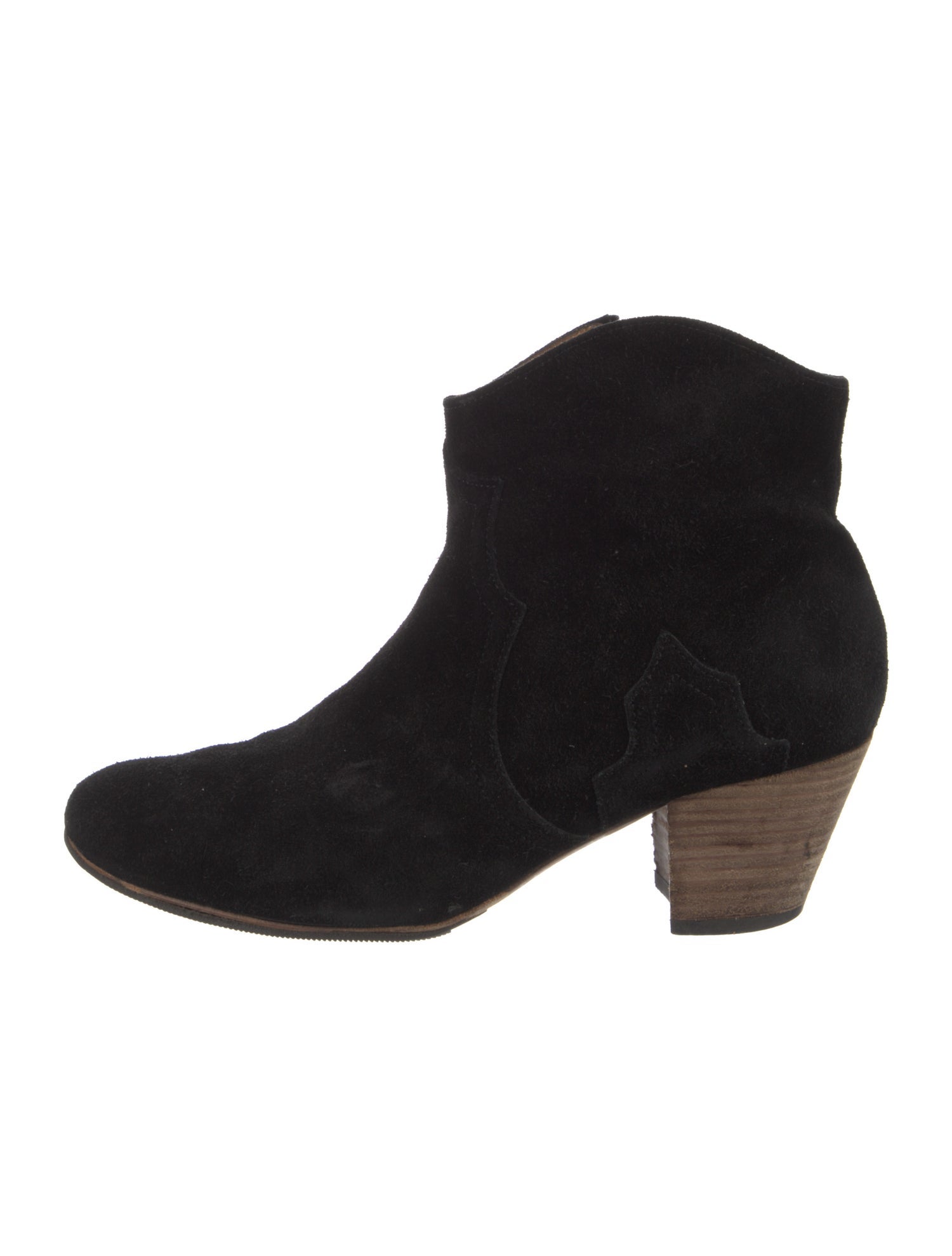 Isabel Marant Suede Western Boots