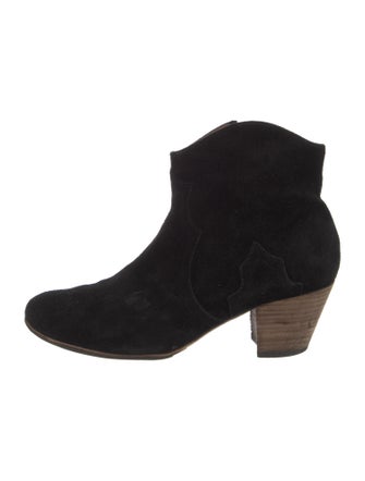 Isabel Marant Suede Western Boots
