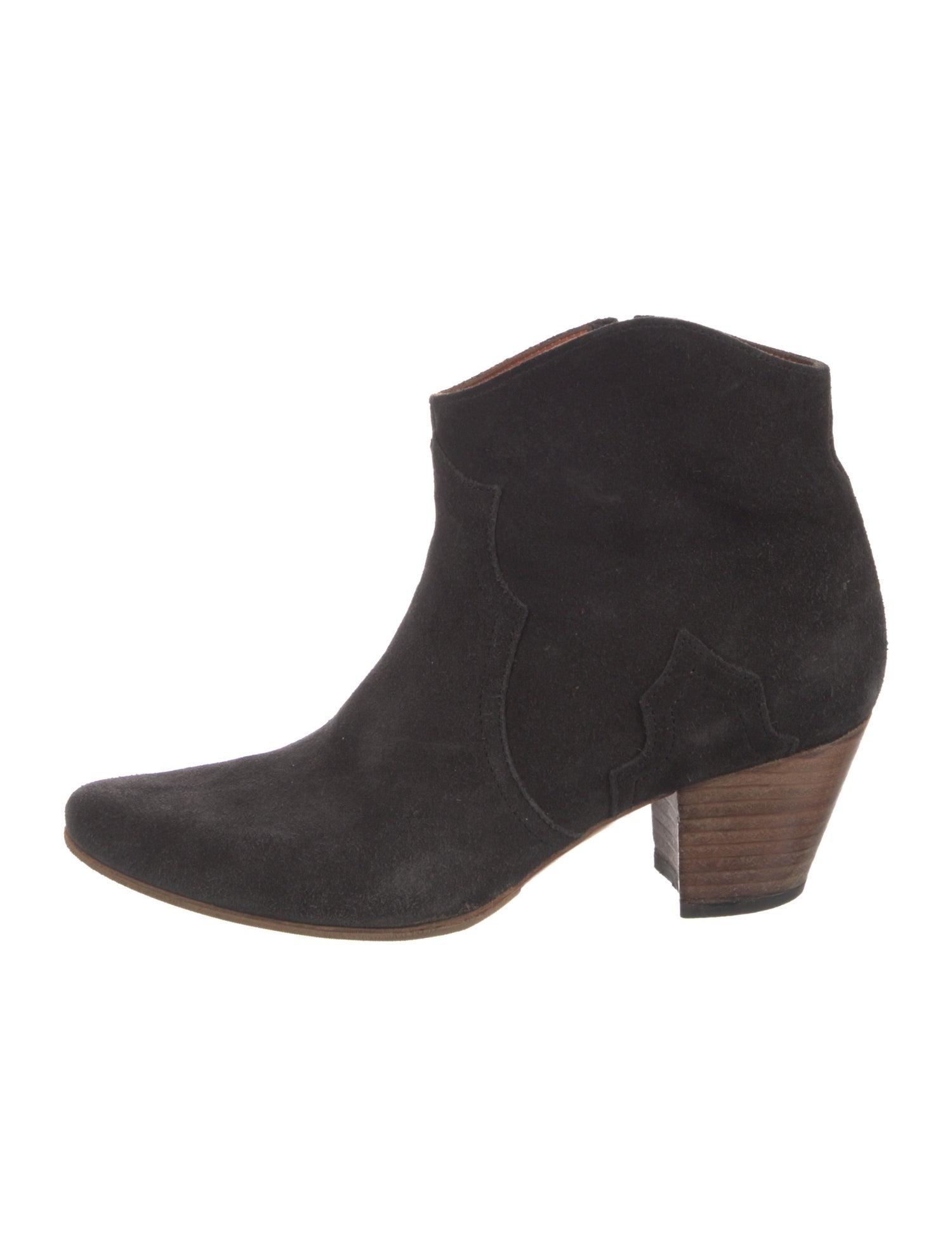 Isabel Marant Suede Western Boots