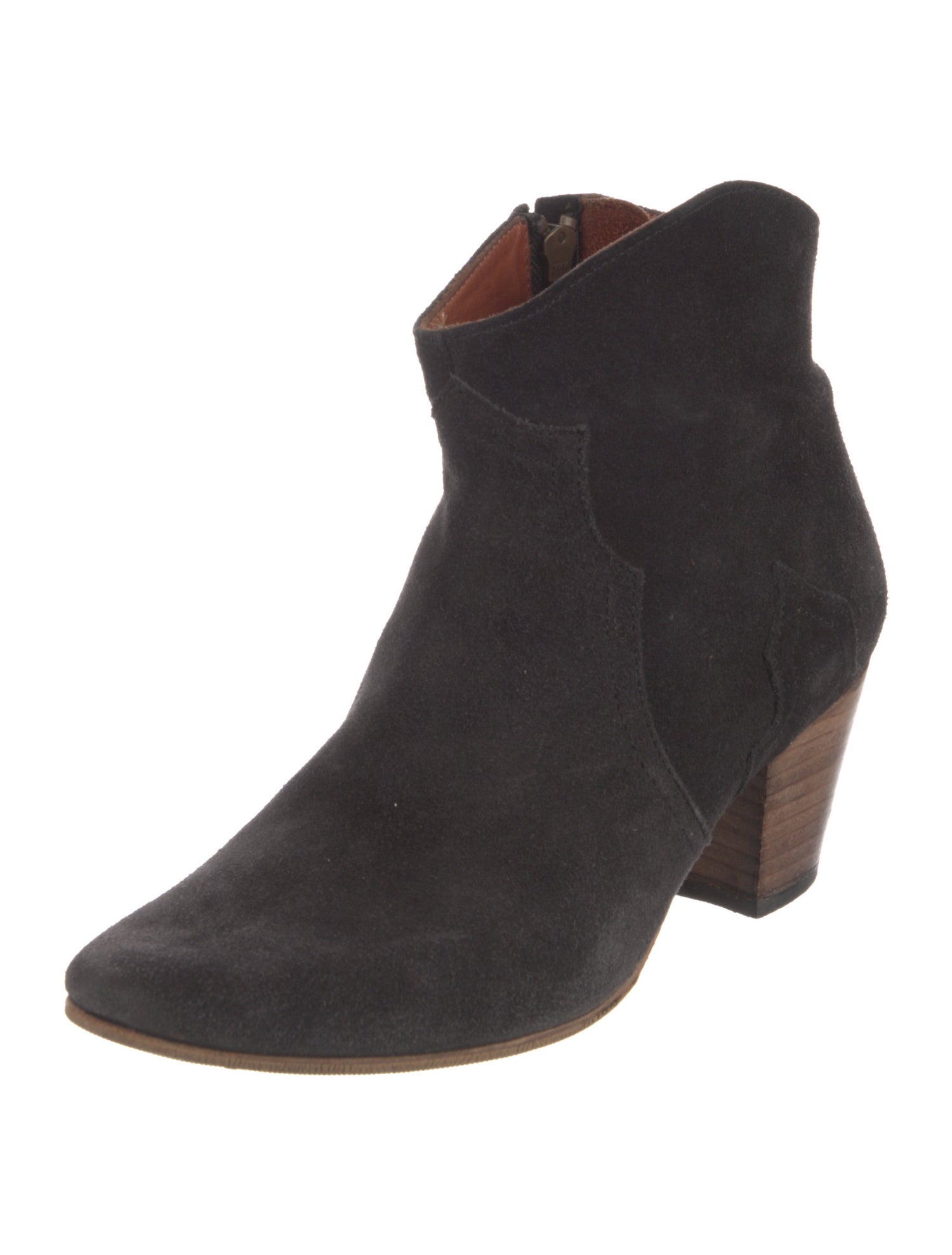 Isabel Marant Suede Western Boots