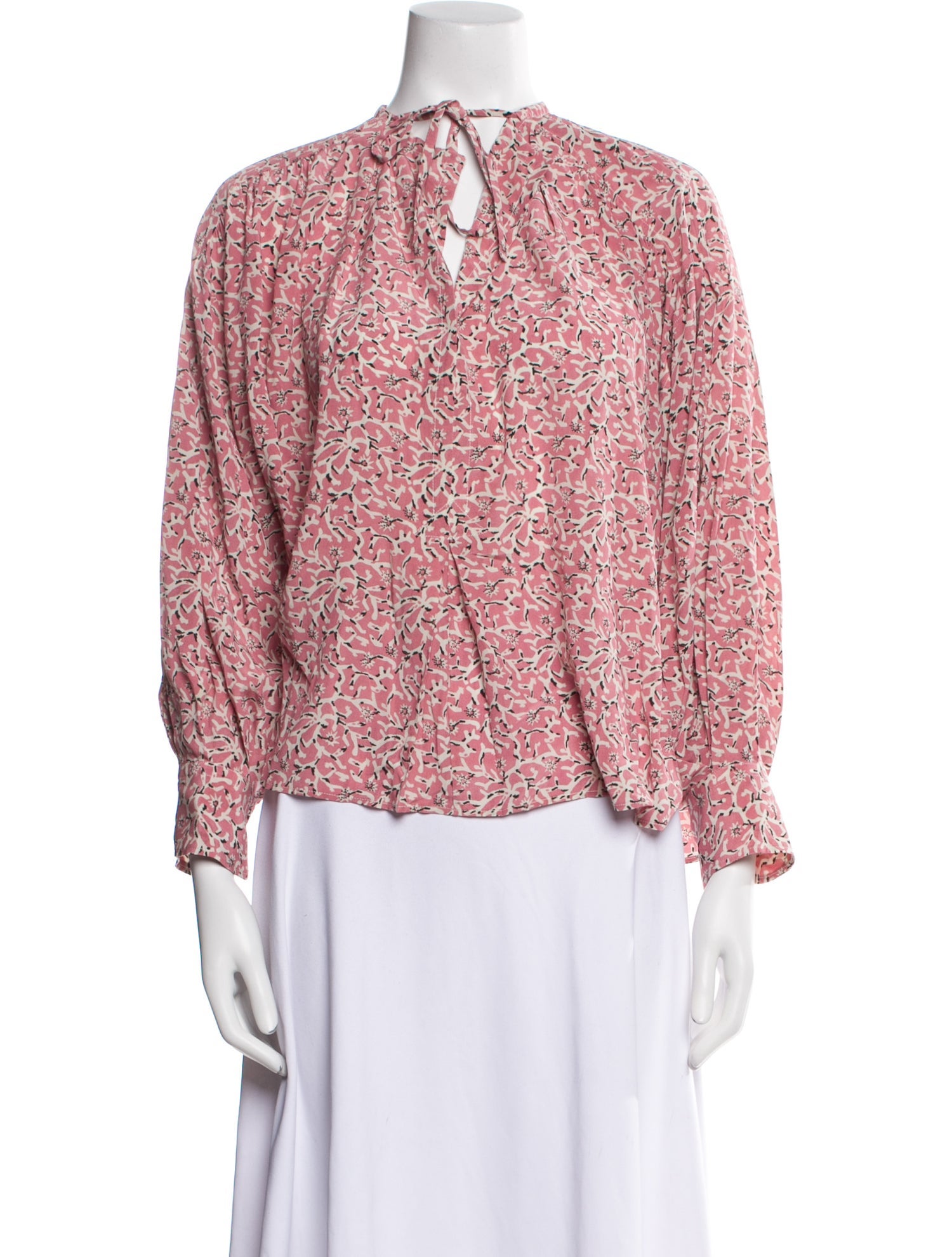 Isabel Marant Silk Printed Blouse