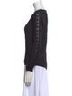 Isabel Marant Scoop Neck Long Sleeve Blouse