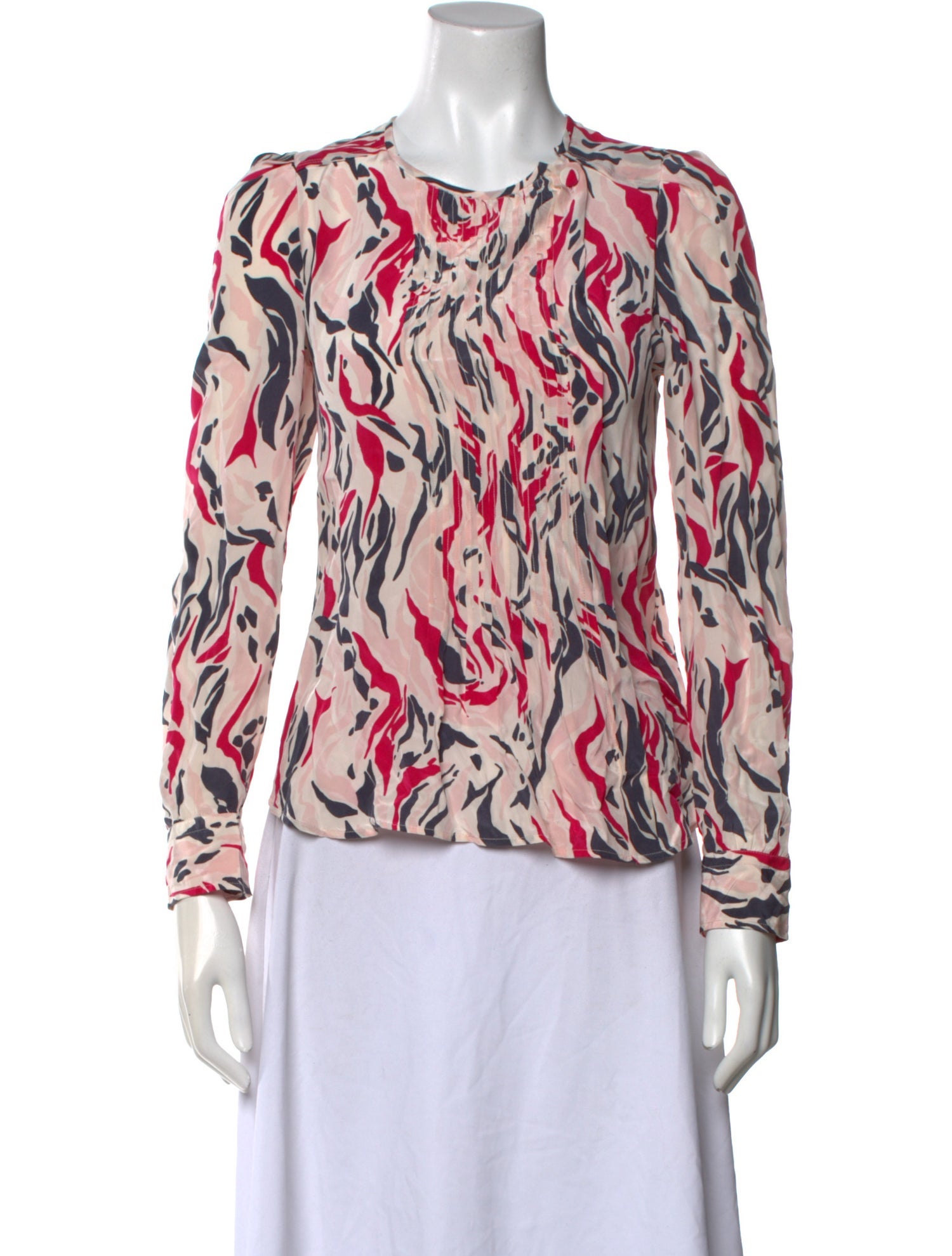 Isabel Marant Silk Printed Blouse