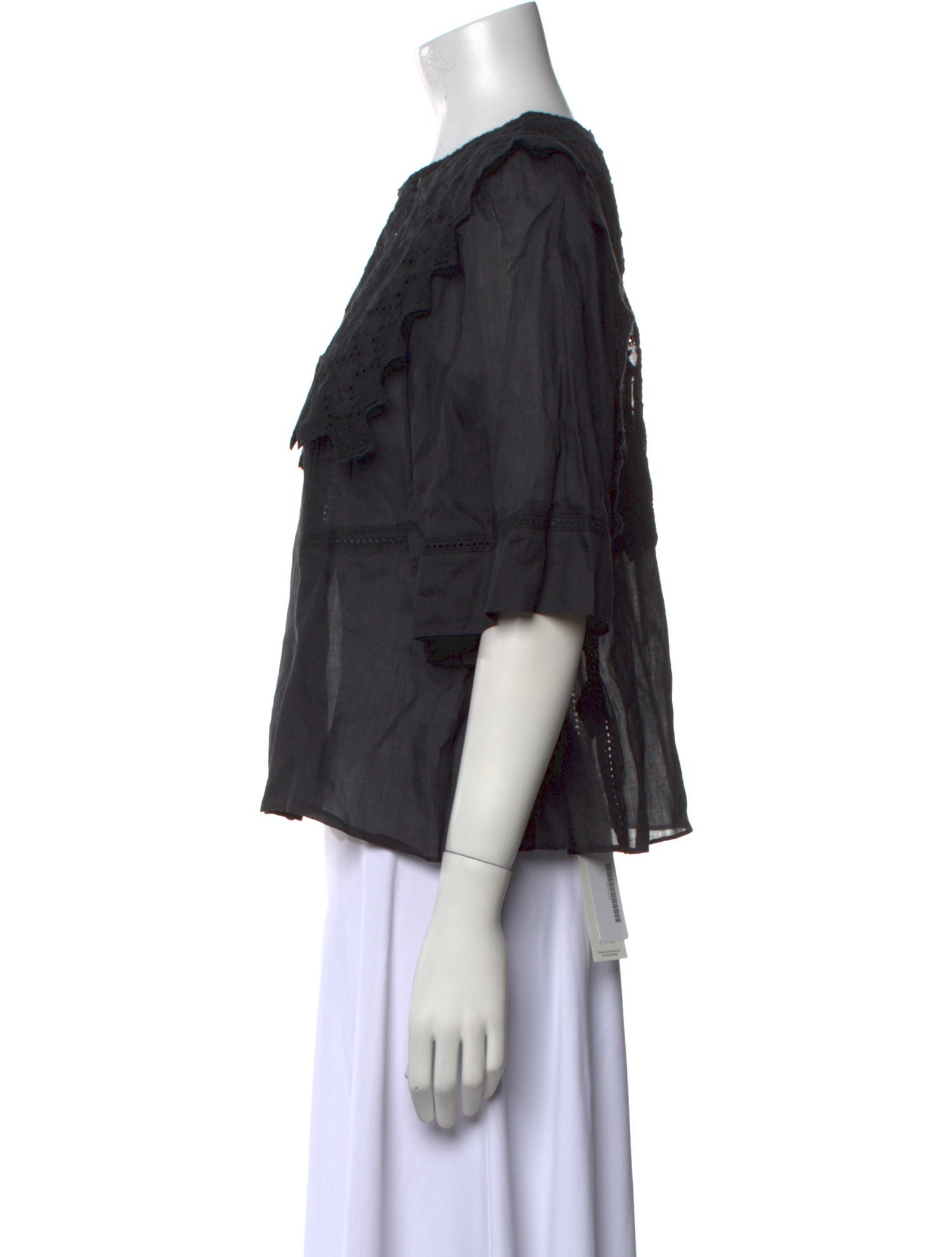 Isabel Marant Crew Neck Short Sleeve Blouse