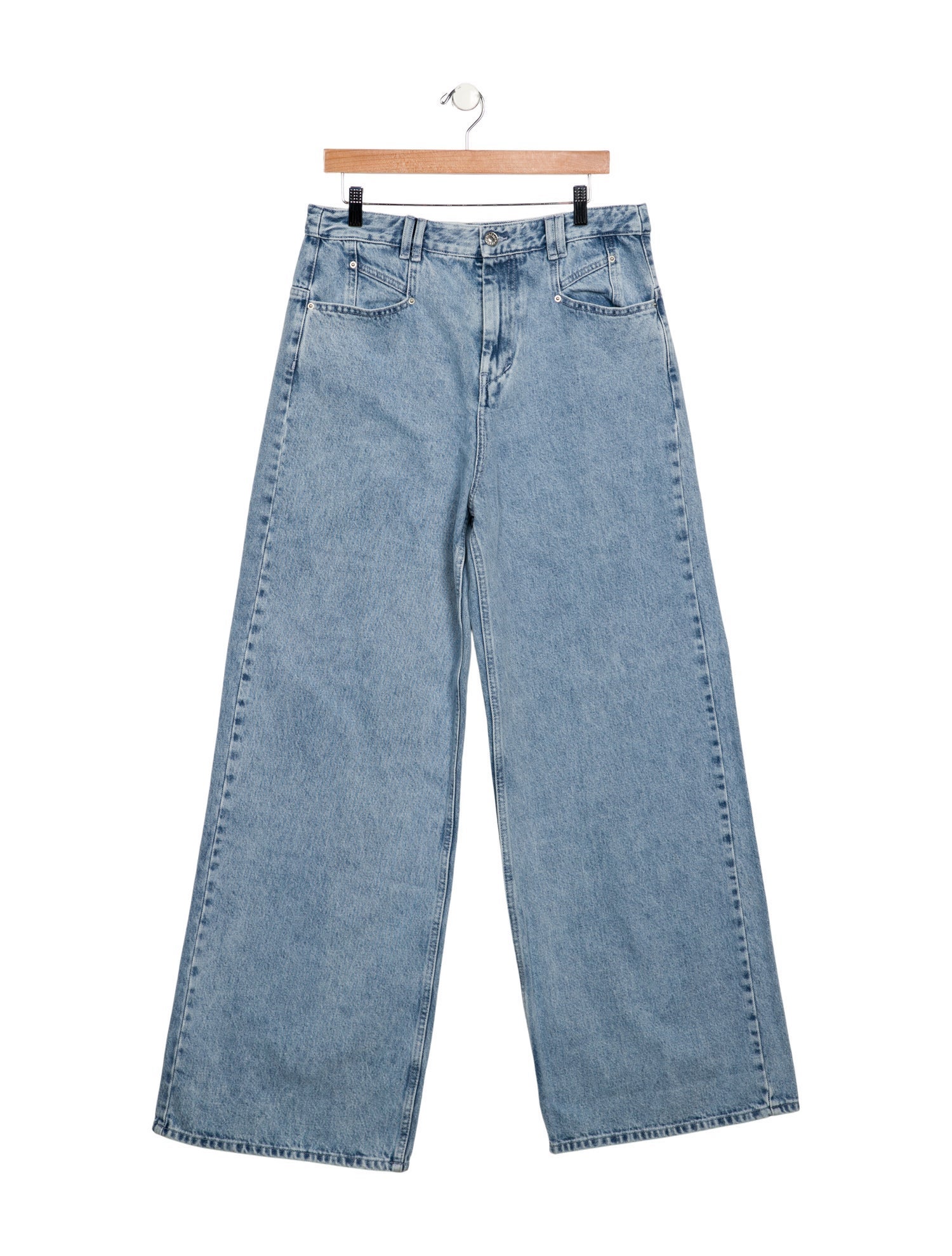 Isabel Marant High-Rise Wide Leg Jeans