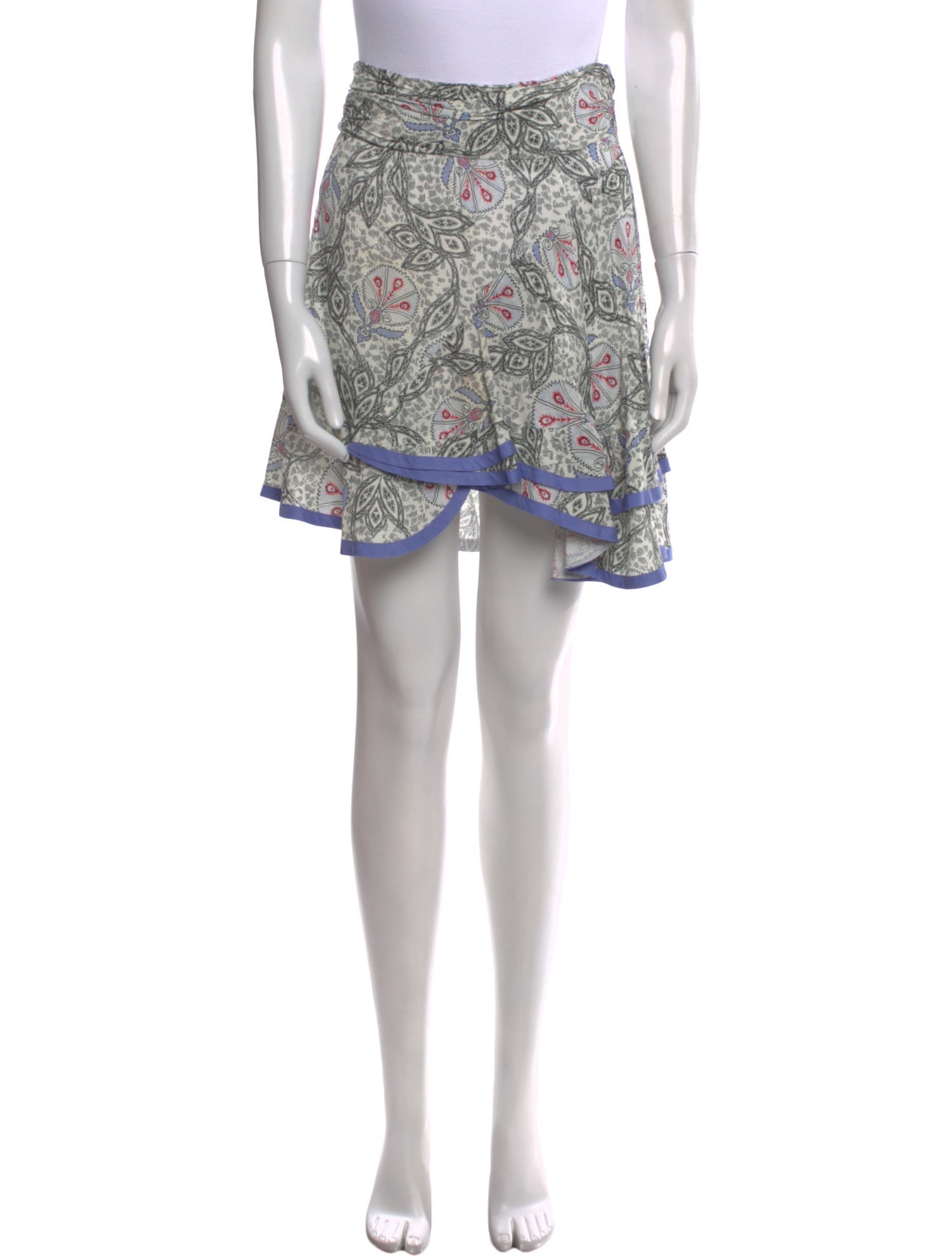 Isabel Marant Printed Mini Skirt