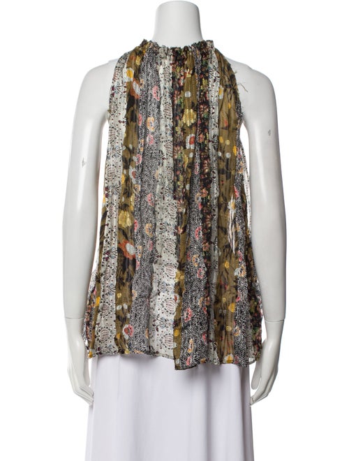Isabel Marant Silk Floral Print Blouse
