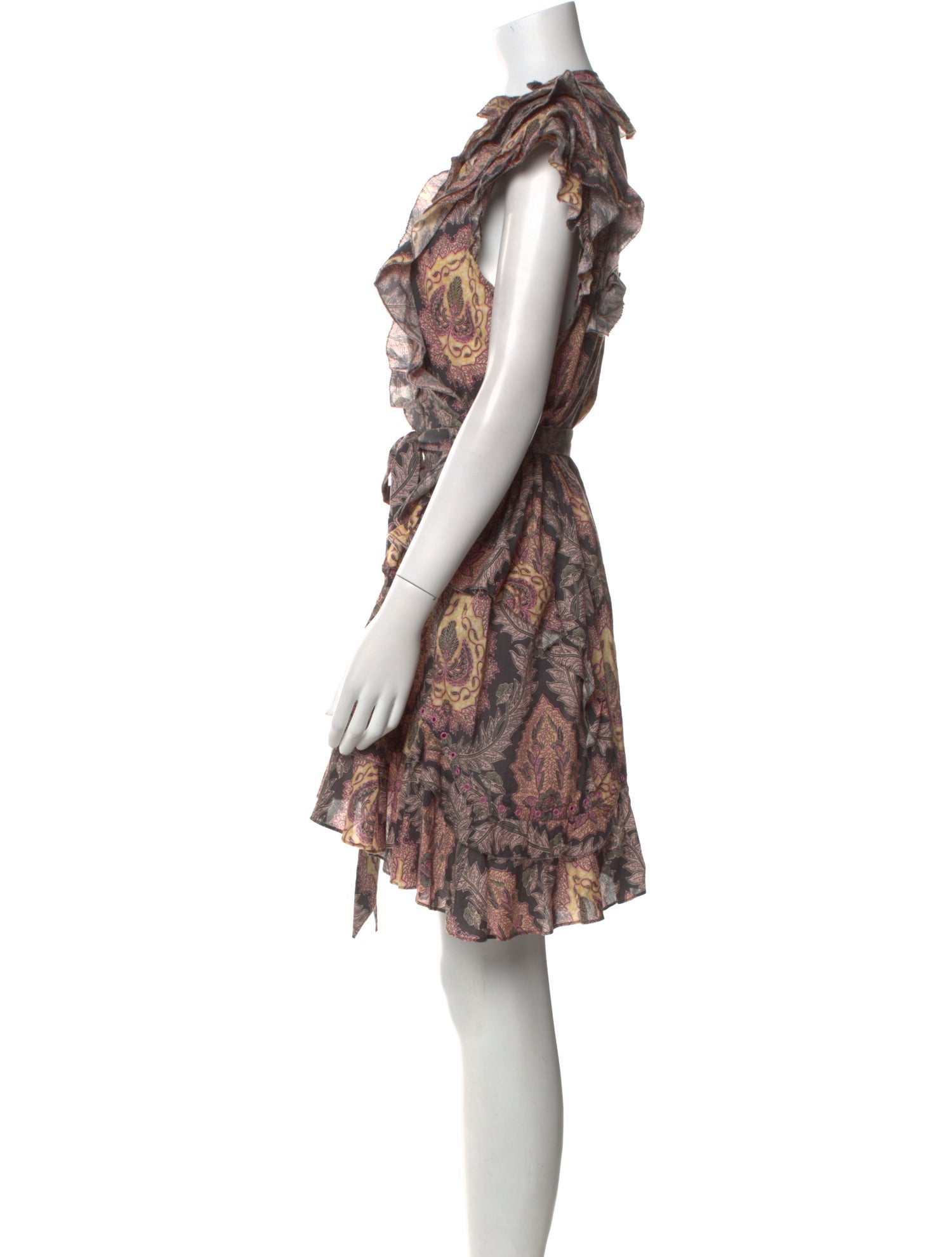 Isabel Marant Floral Print Mini Dress