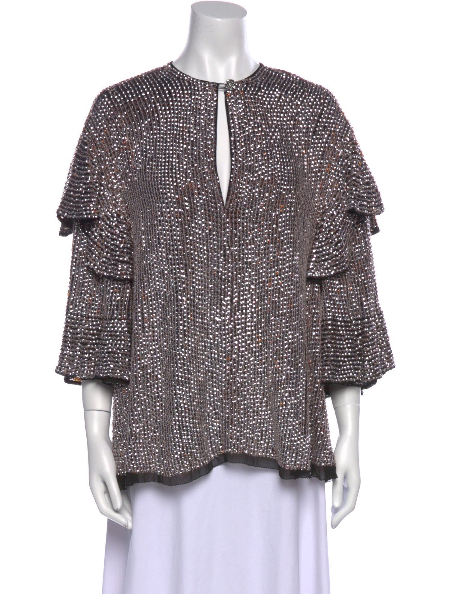 Isabel Marant Sequin Striped Blouse