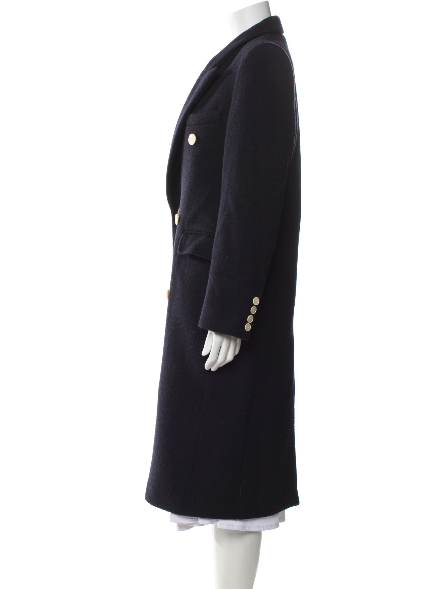 Isabel Marant Virgin Wool Peacoat