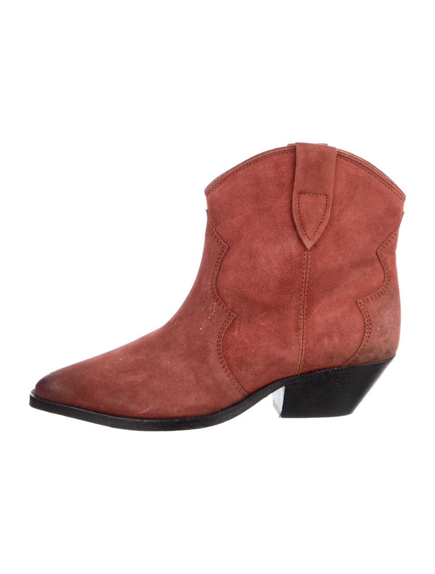 Isabel Marant Suede Western Boots