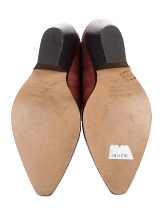 Isabel Marant Suede Western Boots