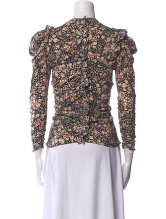 Isabel Marant Silk Printed Top