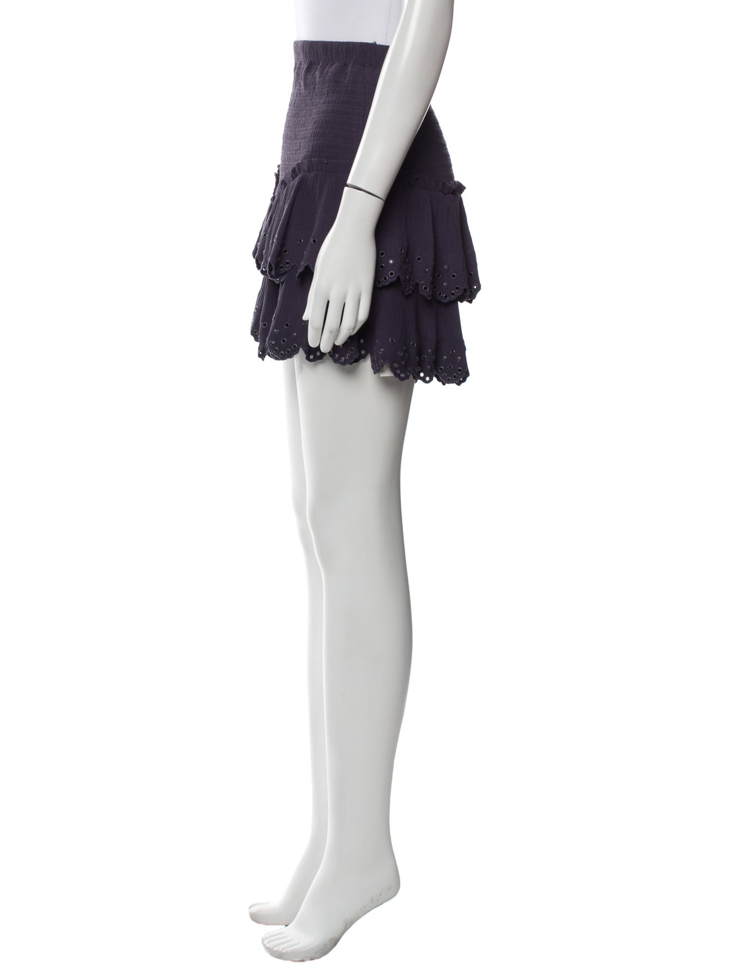 Isabel Marant Studded Accents Mini Skirt