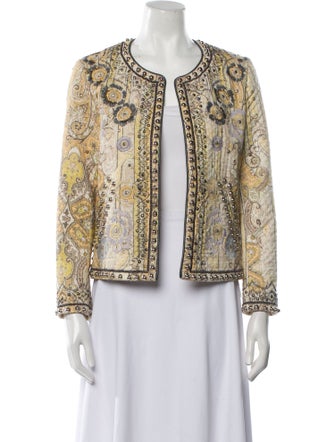 Isabel Marant Tweed Pattern Evening Jacket