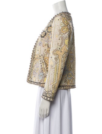 Isabel Marant Tweed Pattern Evening Jacket