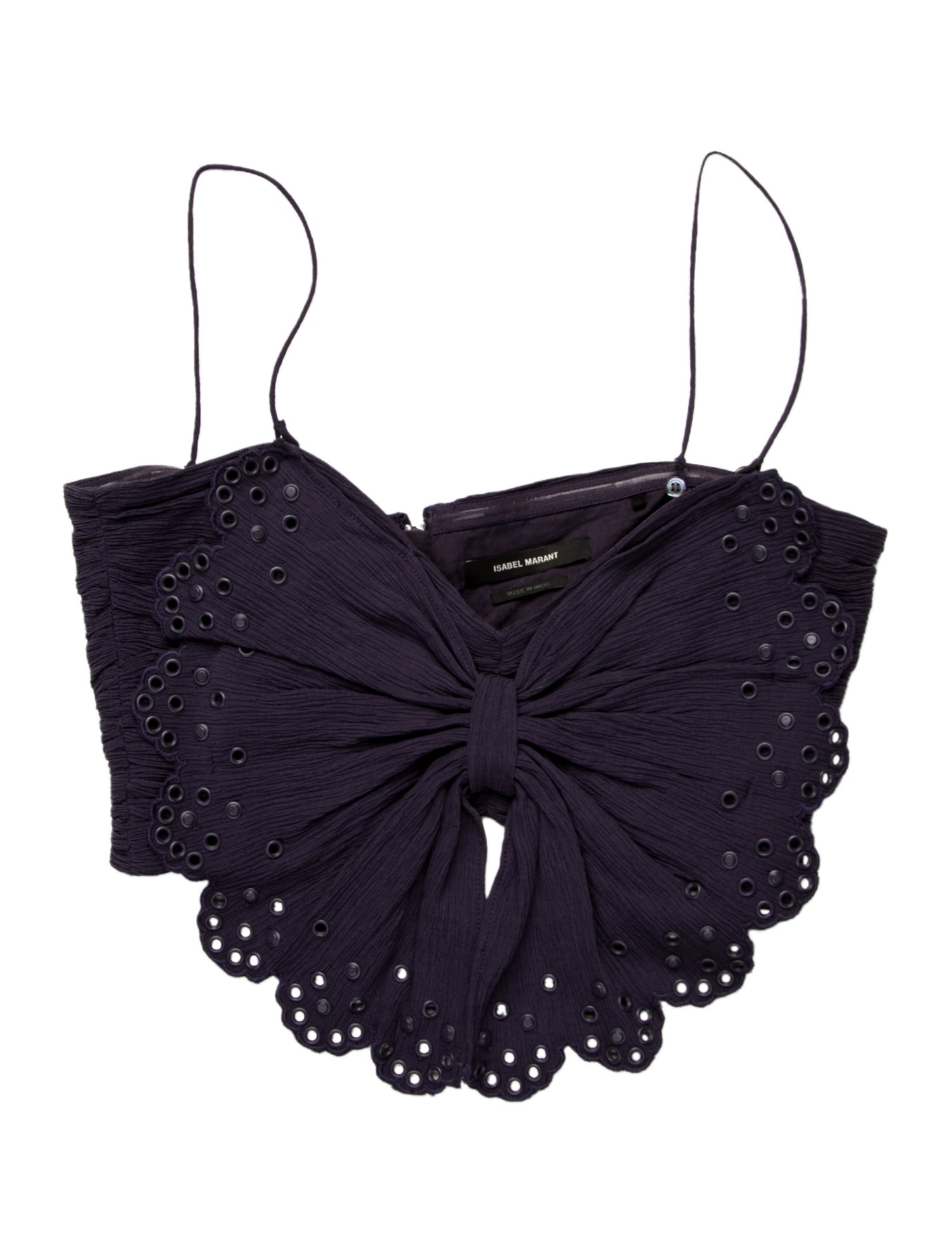 Isabel Marant Strapless Crop Top