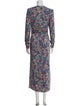 Isabel Marant Floral Print Long Dress