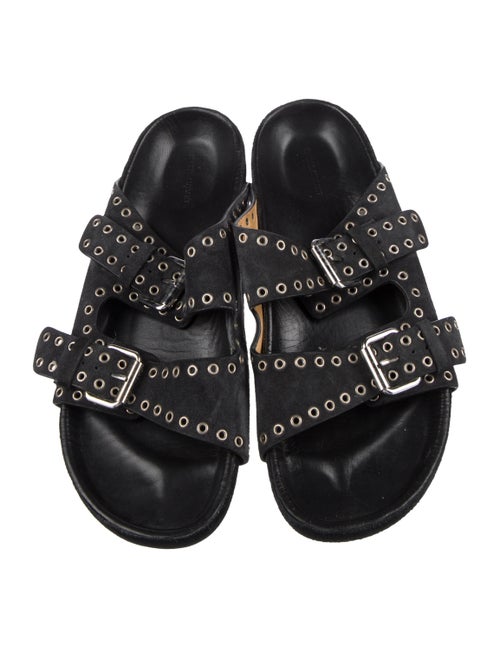 Isabel Marant Lennyo Suede Slides
