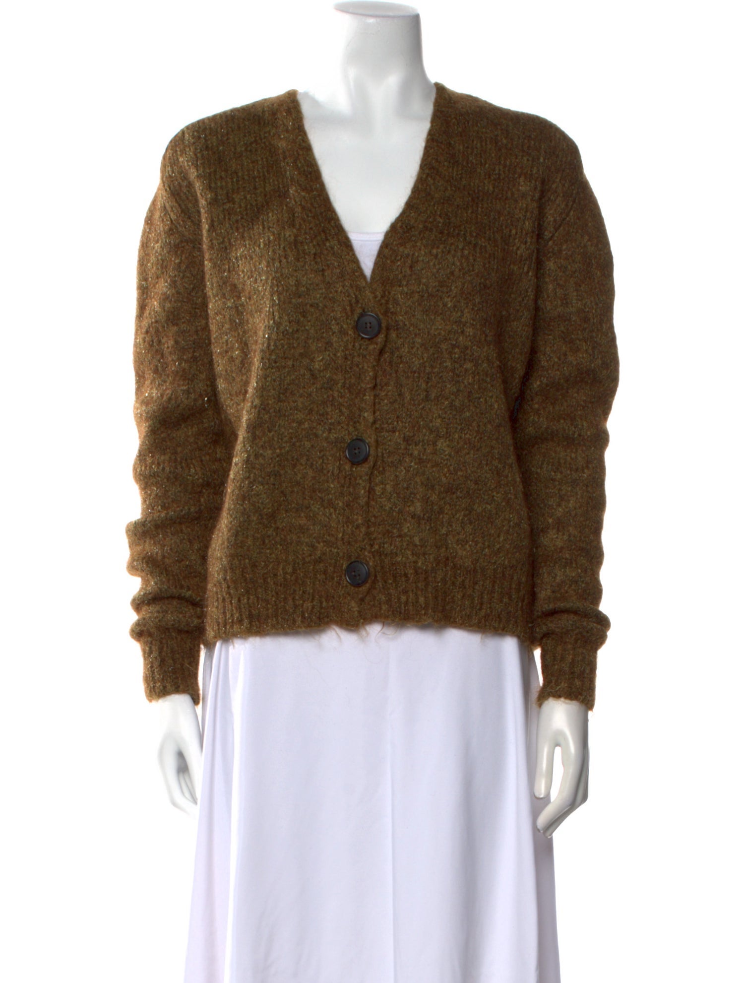 Isabel Marant Nylon V-Neck Sweater