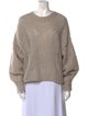 Isabel Marant Kid Mohair Crew Neck Sweater