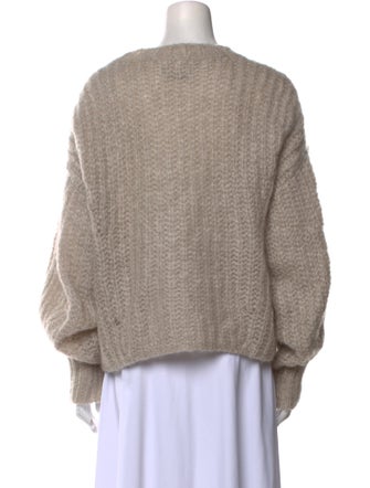 Isabel Marant Kid Mohair Crew Neck Sweater