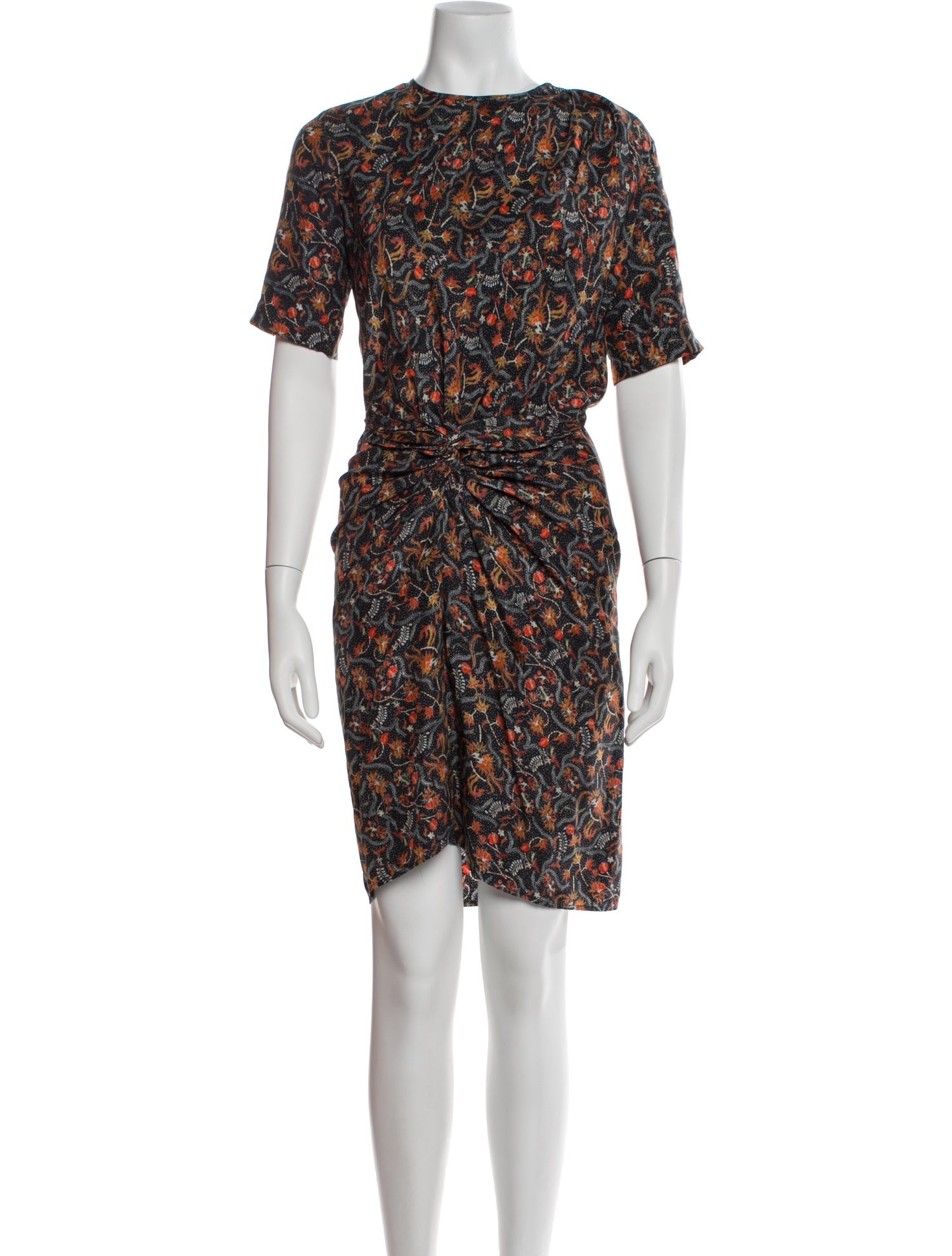 Isabel Marant Silk Knee-Length Dress