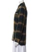 Isabel Marant Linen Plaid Print Jacket