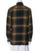 Isabel Marant Linen Plaid Print Jacket
