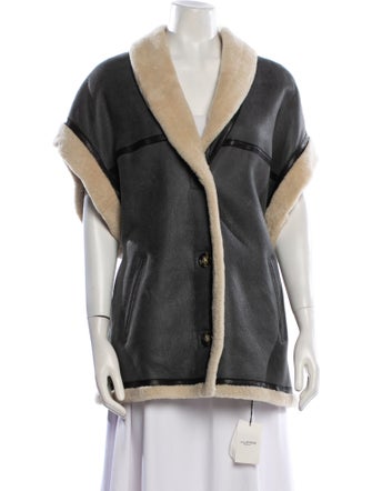 Isabel Marant Leather Fur Jacket