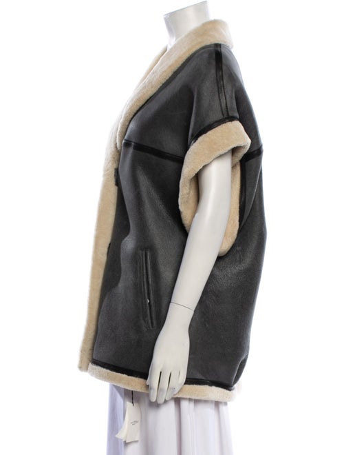 Isabel Marant Leather Fur Jacket