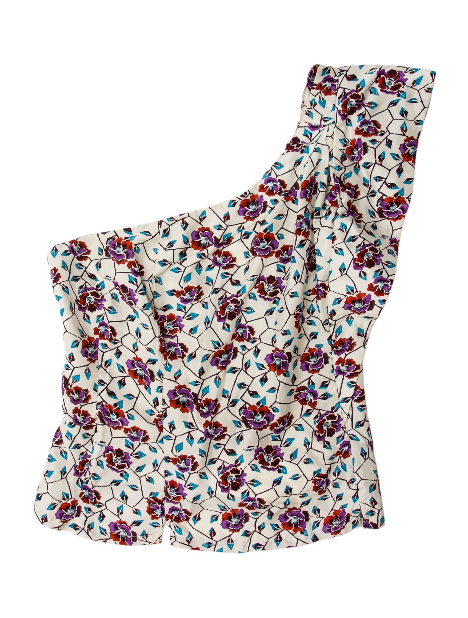 Isabel Marant Silk Floral Print Top