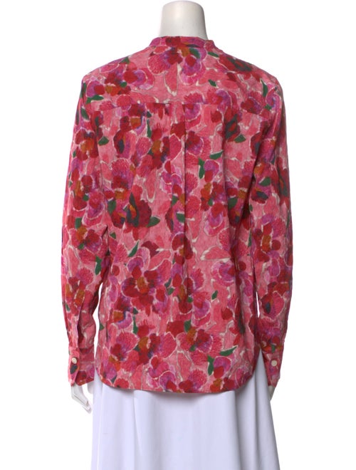 Isabel Marant Floral Print Crew Neck Blouse