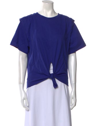 Isabel Marant Crew Neck Short Sleeve T-Shirt