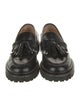 Isabel Marant Leather Tassel Accents Loafers