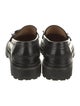 Isabel Marant Leather Tassel Accents Loafers