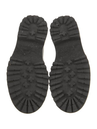 Isabel Marant Leather Tassel Accents Loafers