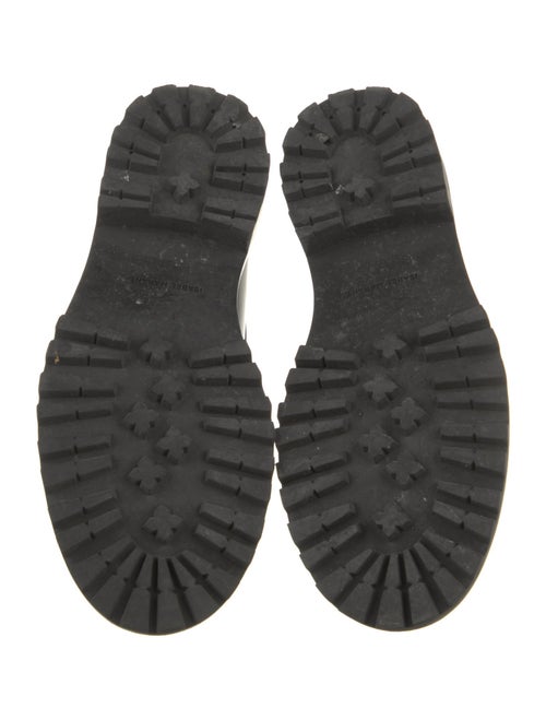 Isabel Marant Leather Tassel Accents Loafers