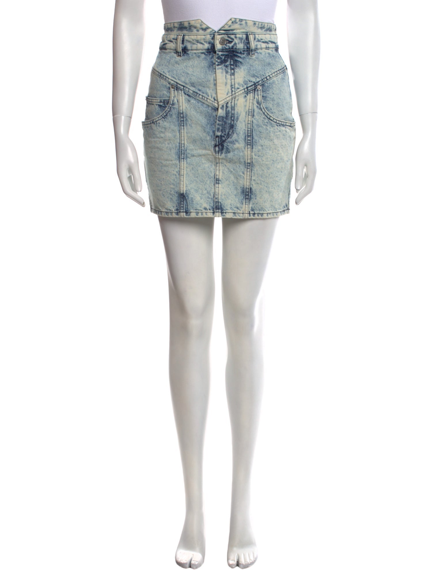 Isabel Marant Distressed Accents Mini Skirt w/ Tags