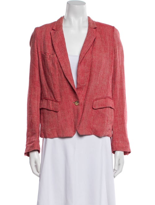 Isabel Marant Linen Tweed Pattern Blazer