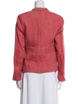 Isabel Marant Linen Tweed Pattern Blazer
