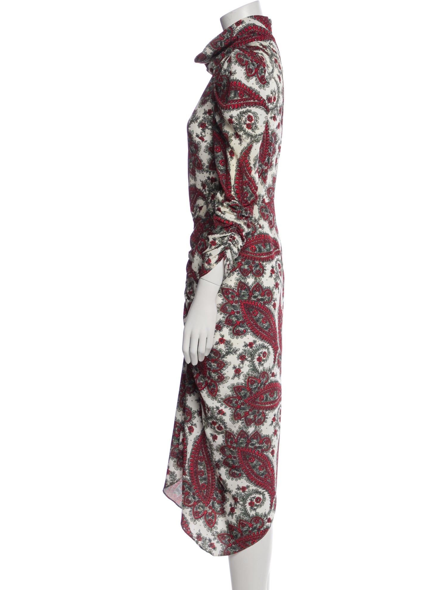 Isabel Marant Paisley Print Long Dress