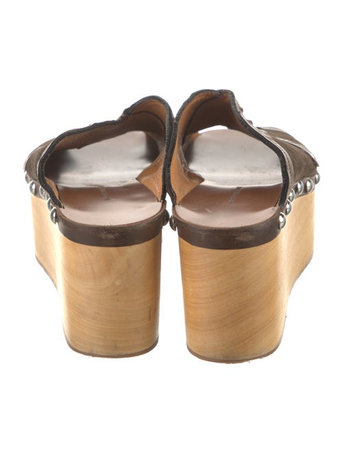 Isabel Marant Suede Slides