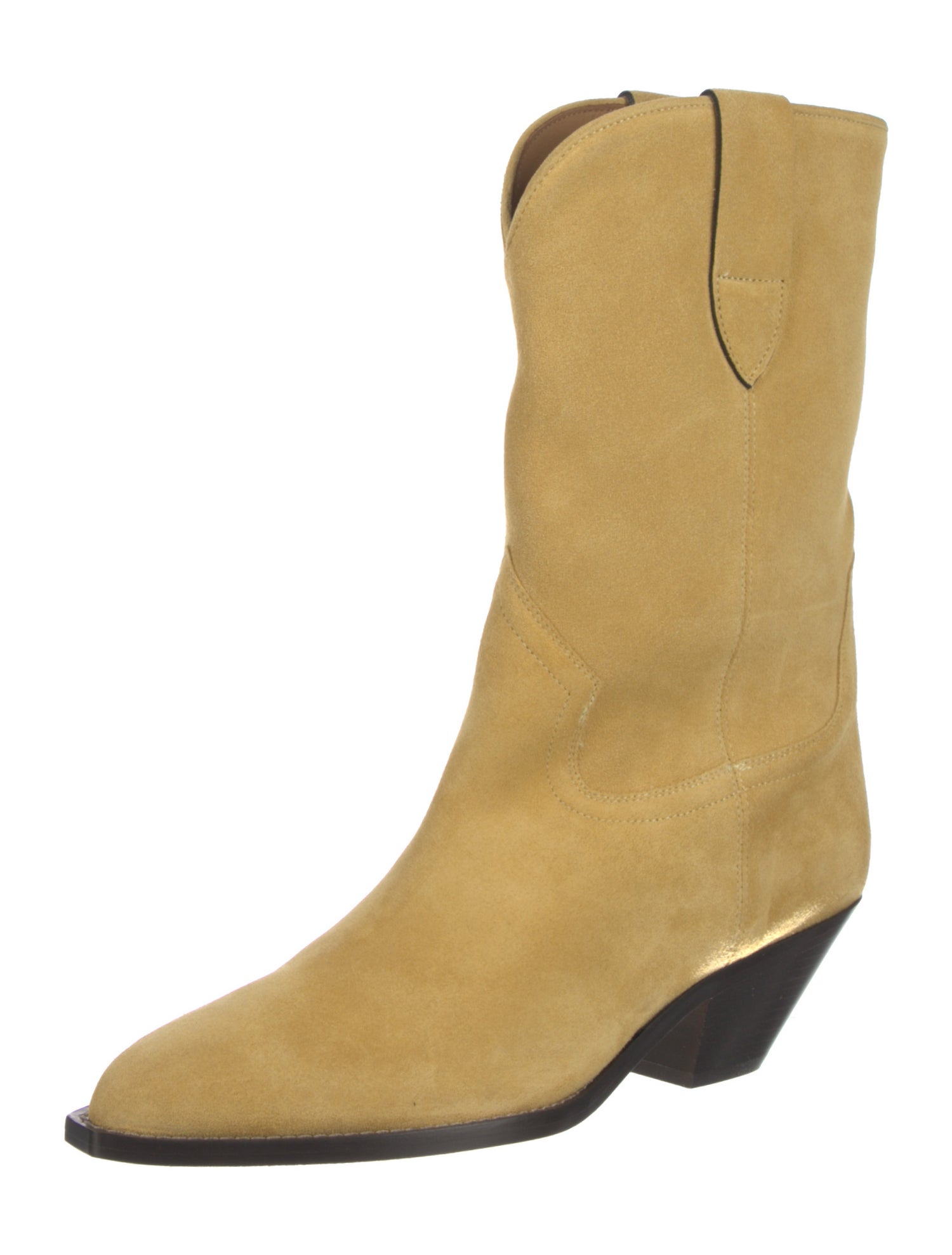 Isabel Marant Suede Western Boots