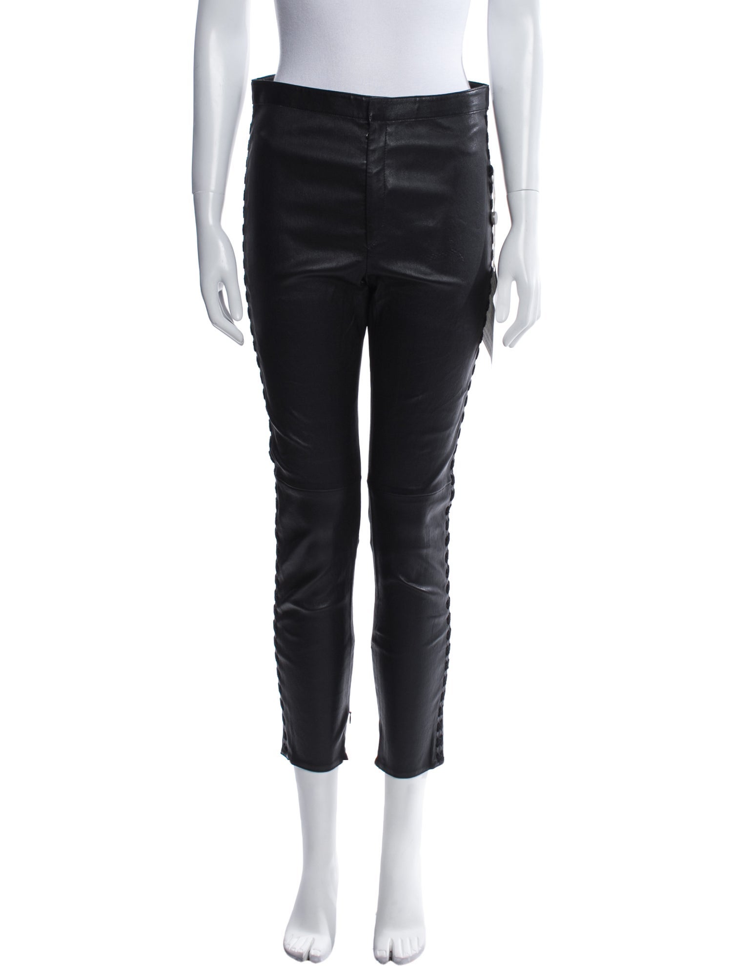 Isabel Marant Leather Skinny Leg Pants w/ Tags